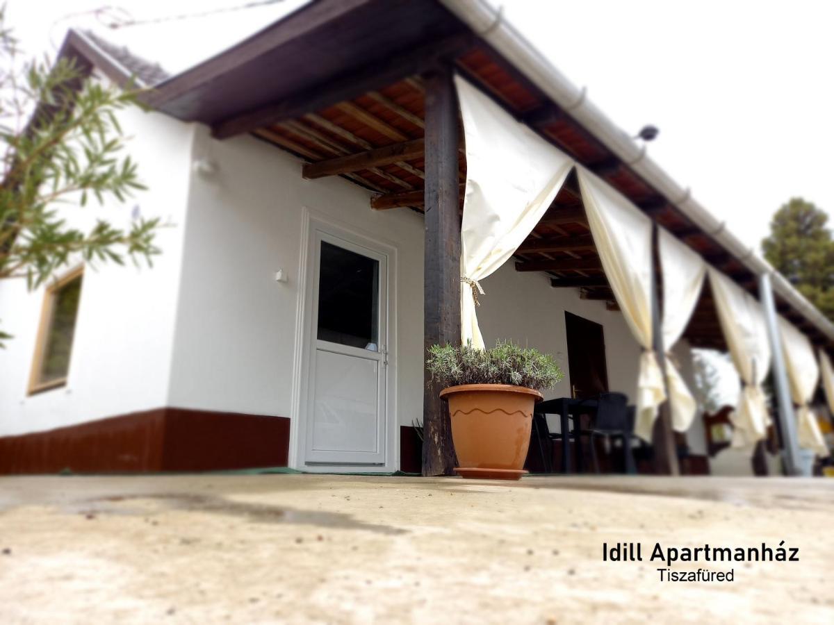 Idill Apartmanhaz B&B Tiszafüred Buitenkant foto